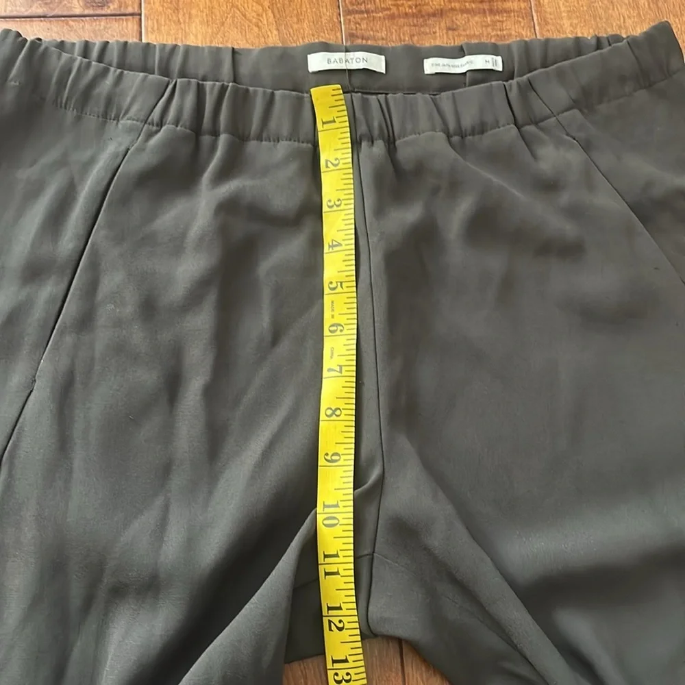 ARITZIA BABATON DEXTER PULL ON TUXEDO OLIVE PANT SIZE M - Picture 6 of 11